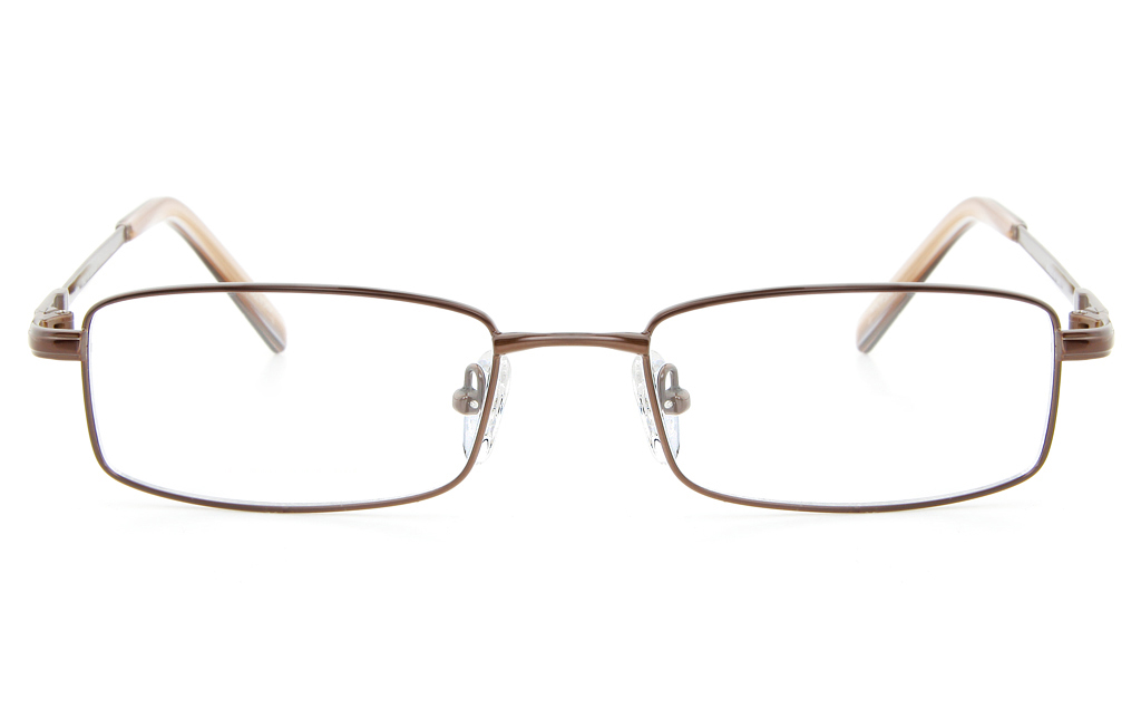 Vista First 2117 Titanium Memory Mens Full Rim Square Optical Glasses