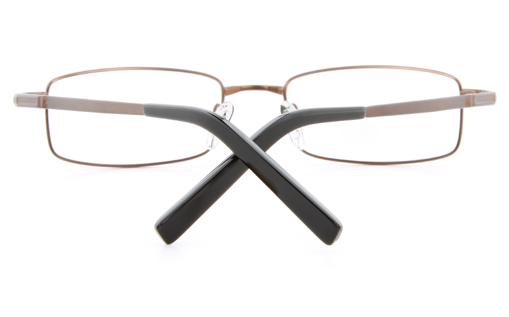 Vista First 2117 Titanium Memory Mens Full Rim Square Optical Glasses