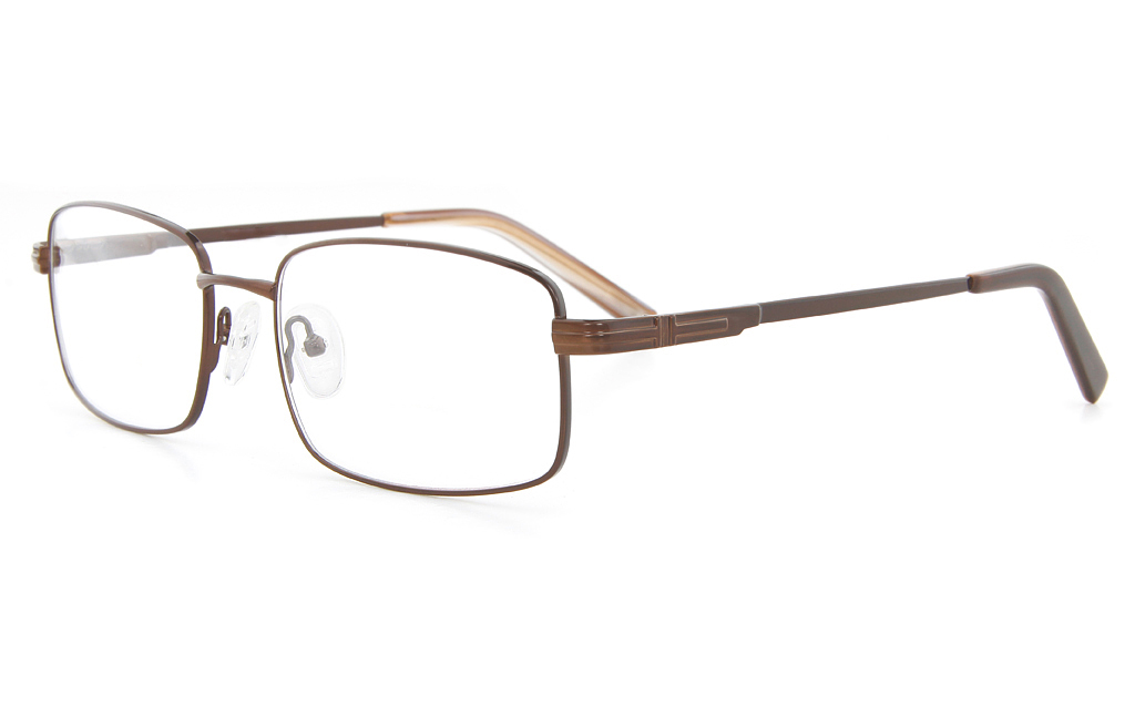 Vista First 2111 Titanium Memory Mens Full Rim Square Optical Glasses