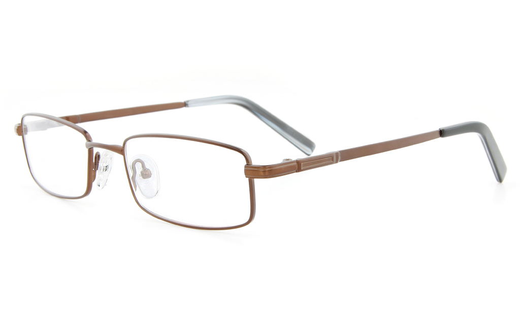 Vista First 2117 Titanium Memory Mens Full Rim Square Optical Glasses