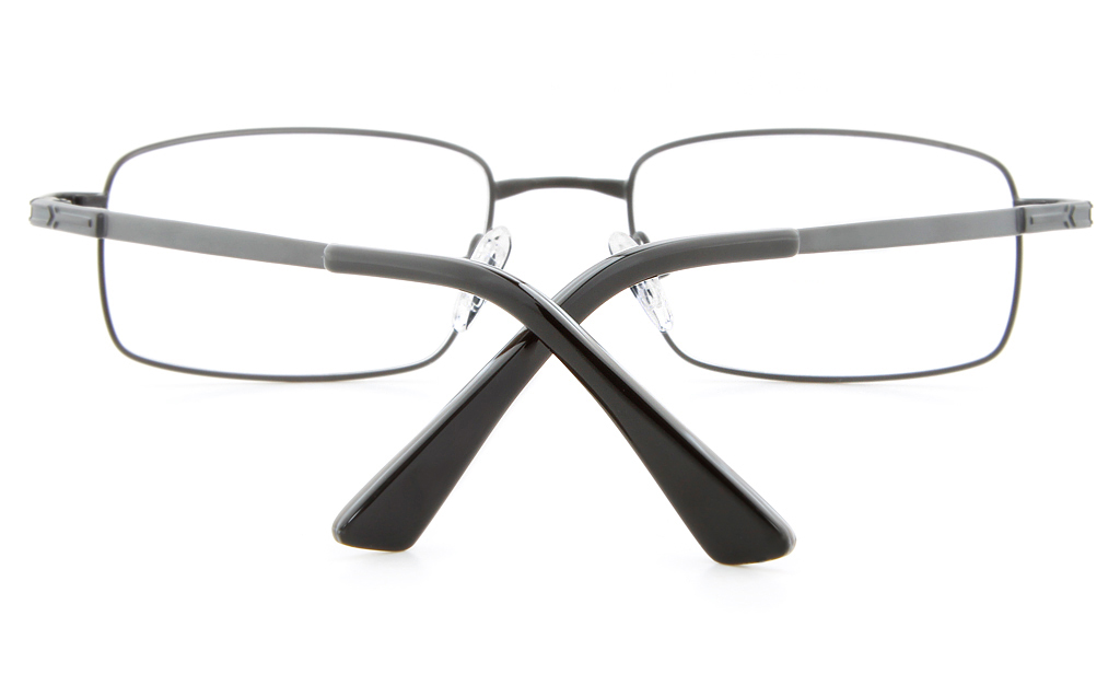 Vista First 2116 Titanium Memory Mens Full Rim Square Optical Glasses