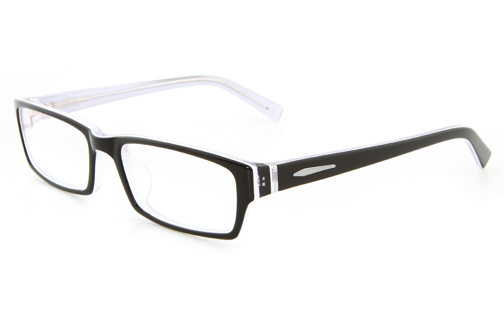8136 Acetate(ZYL) Mens&Womens Full Rim Square Optical Glasses