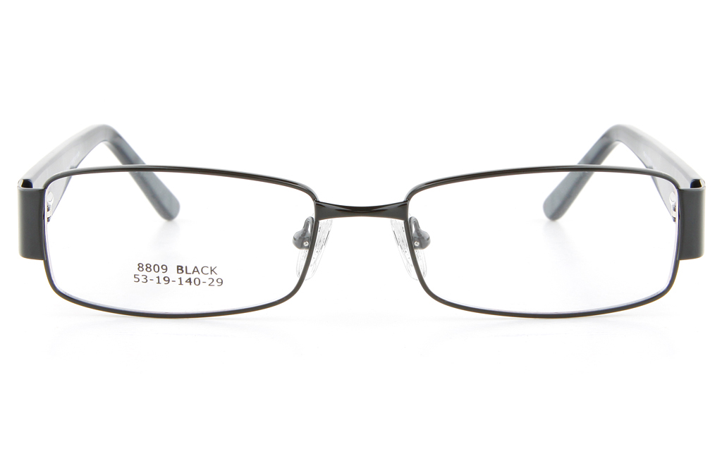 Vista First 8809 Stainless Steel/ZYL  Mens Full Rim Optical Glasses - Square Frame
