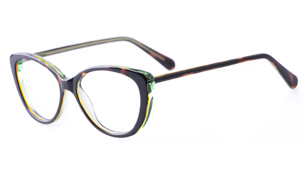 Vista First CL0213 Acetate(ZYL) Womens Cat eye Full Rim Optical Glasses