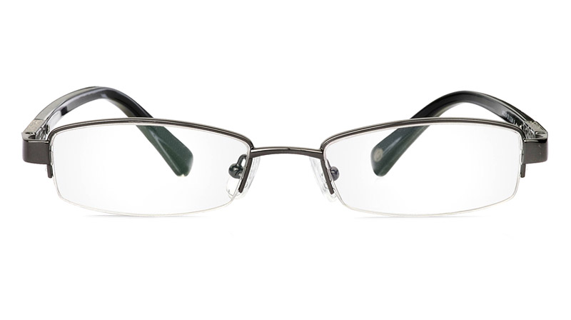 Vista First 1049 Stainless Steel/ZYL Mens&Womens Half Rim Optical Glasses