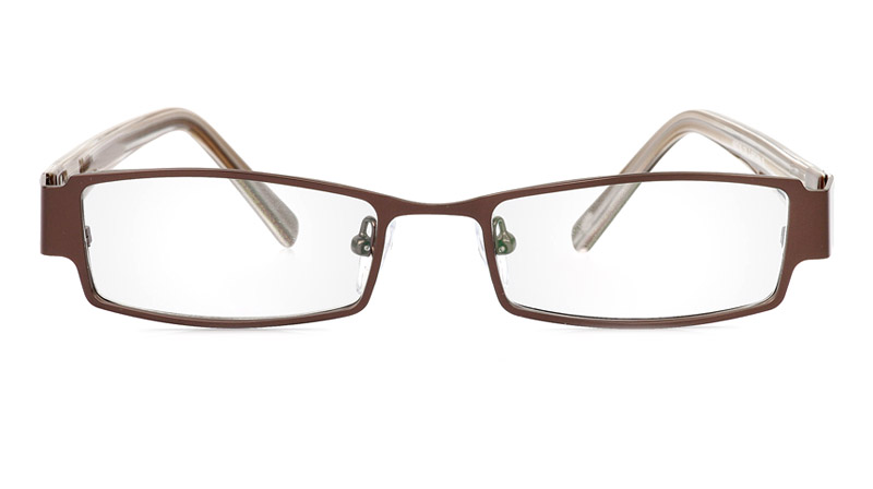 Vista First 1059 Stainless Steel/ZYL Full Rim Mens Optical Glasses