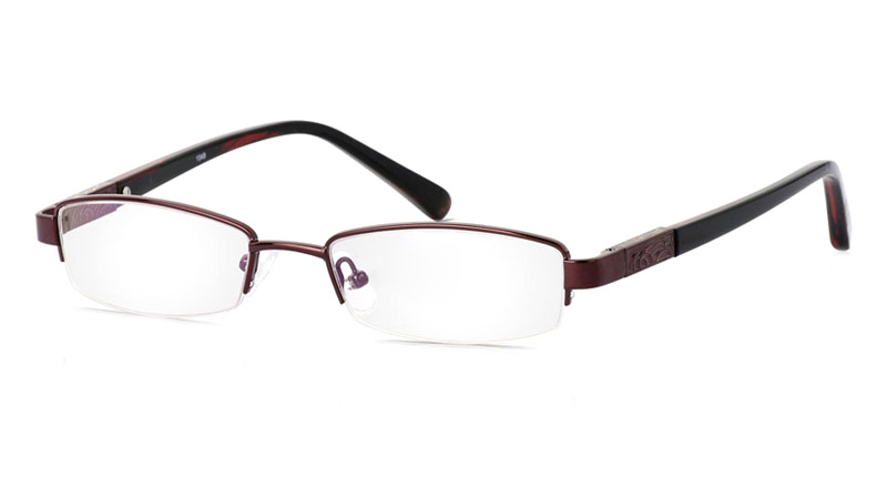 Vista First 1049 Stainless Steel/ZYL Mens&Womens Half Rim Optical Glasses