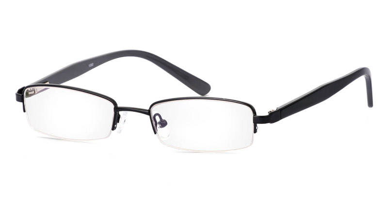 Vista First 1050 Stainless Steel/ZYL Mens&Womens Half Rim Optical Glasses