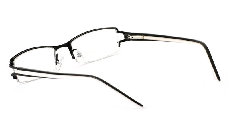 Vista First 1062 Stainless Steel/ZYL Mens&Womens Half Rim Optical Glasses