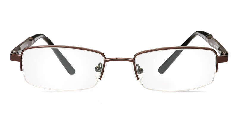 Vista First 1040 Aluminum Half Rim Mens Optical Glasses