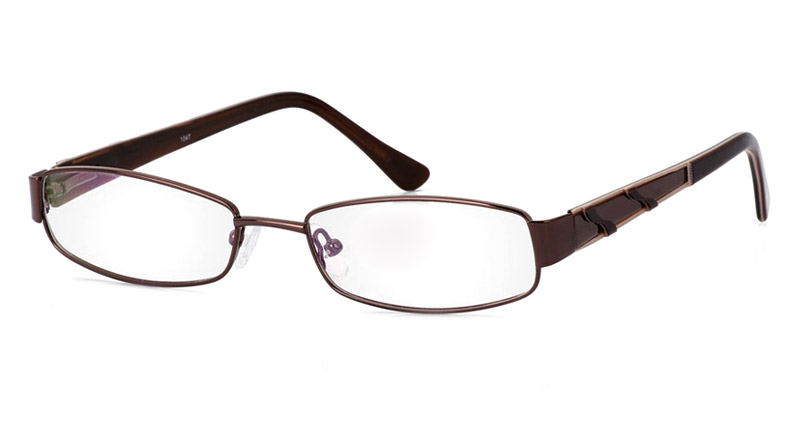 Vista First 1047 Stainless Steel/ZYL Full Rim Womens Optical Glasses