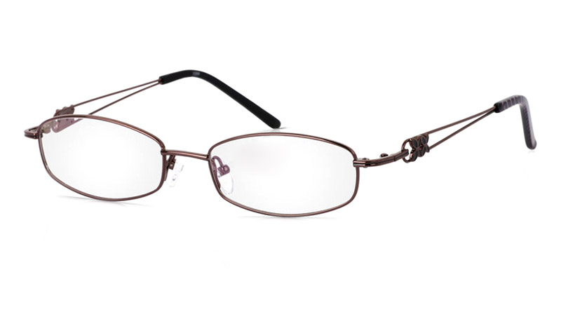 Vista First 1094 Stainless Steel/ZYL Full Rim Womens Optical Glasses