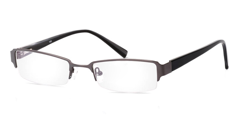 Vista First 1053 Stainless Steel/ZYL Mens&Womens Half Rim Optical Glasses