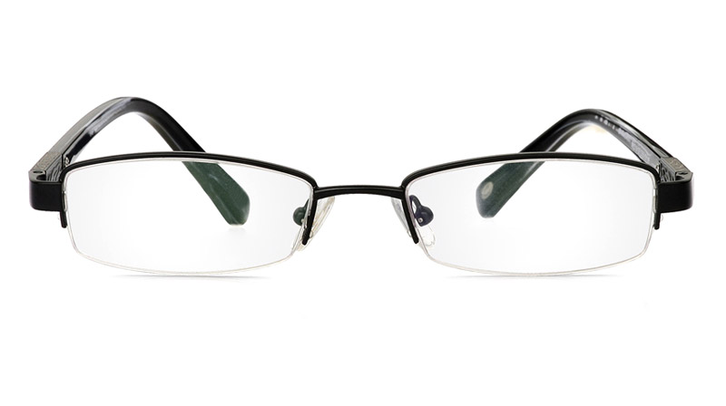 Vista First 1049 Stainless Steel/ZYL Mens&Womens Half Rim Optical Glasses