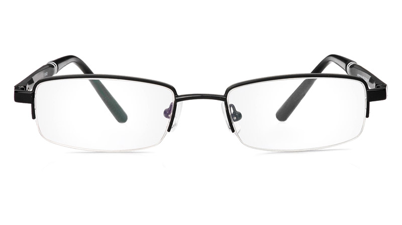 Vista First 1040 Aluminum Half Rim Mens Optical Glasses