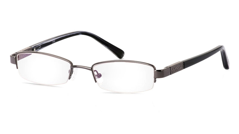 Vista First 1049 Stainless Steel/ZYL Mens&Womens Half Rim Optical Glasses