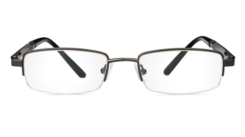 Vista First 1040 Aluminum Half Rim Mens Optical Glasses