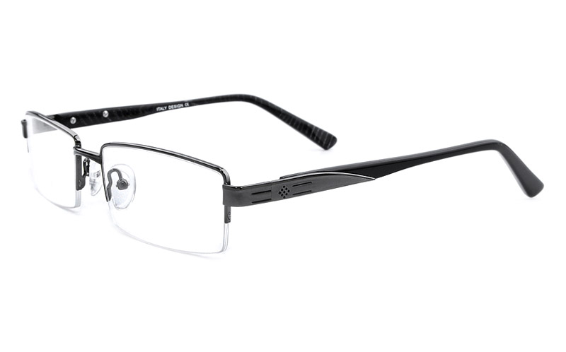 Vista First 1101 Stainless Steel Mens&Womens Half Rim Optical Glasses