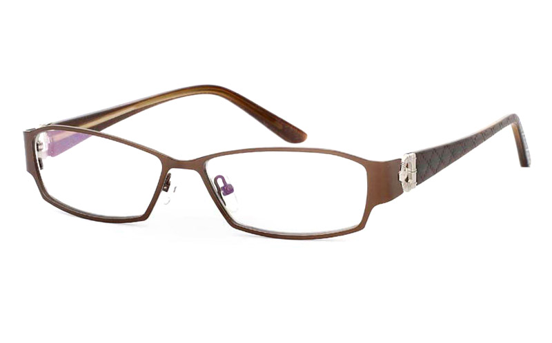 OD-021 Stainless Steel/ZYL Mens&Womens Full Rim Optical Glasses