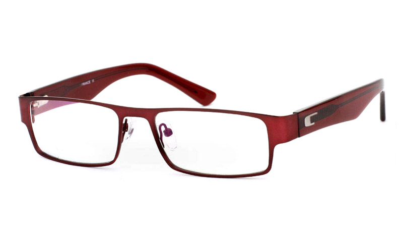 6129 Stainless Steel Full Rim Mens Optical Glasses