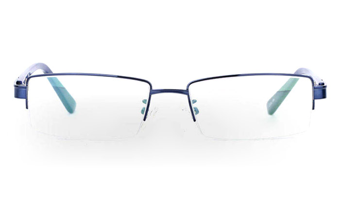 9871 Monel Half Rim Mens Optical Glasses