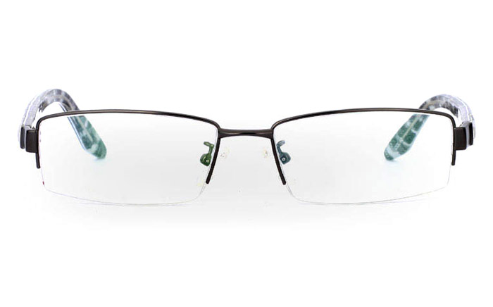 9837 Monel Half Rim Mens Optical Glasses