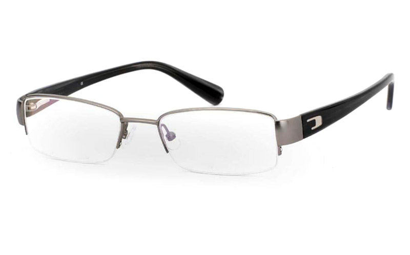 6113 Stainless Steel Half Rim Womens Optical Glasses