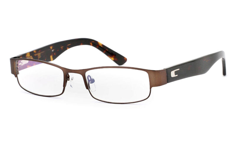 6125 Stainless Steel Full Rim Mens Optical Glasses