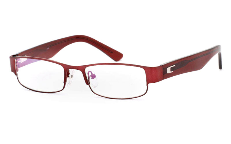 6125 Stainless Steel Full Rim Mens Optical Glasses