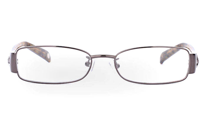 CR3439 Stainless Steel/ZYL Half Rim Mens Optical Glasses