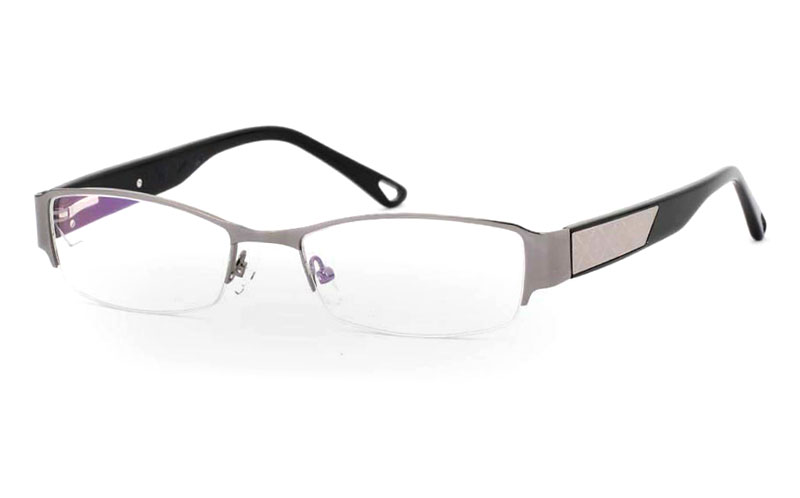 OD-049 Stainless Steel/ZYL Half Rim Mens Optical Glasses