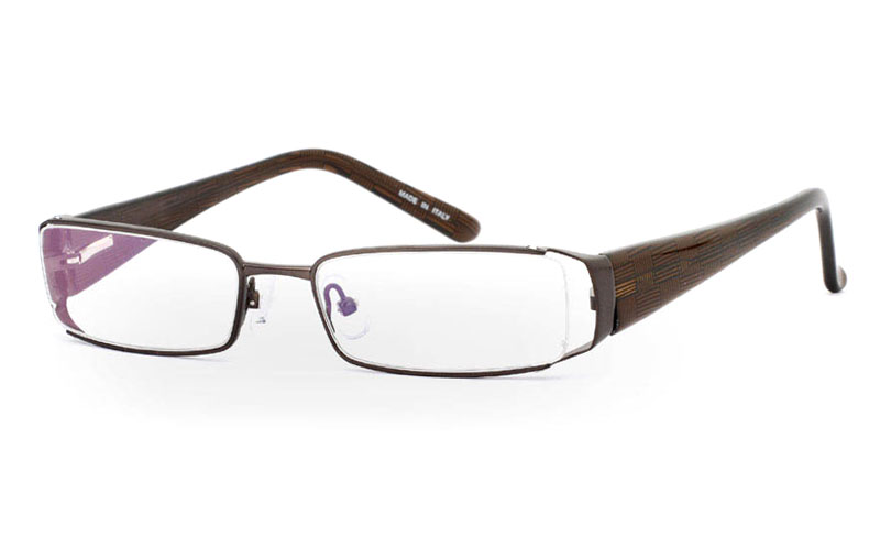 OD-1003 Stainless Steel/ZYL Half Rim Mens Optical Glasses