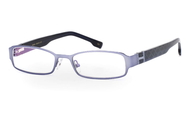 SF862 Stainless Steel/ZYL Half Rim Mens Optical Glasses