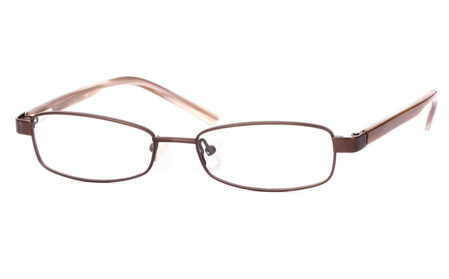 Vista First 1028 Stainless Steel/ZYL Full Rim Mens Optical Glasses