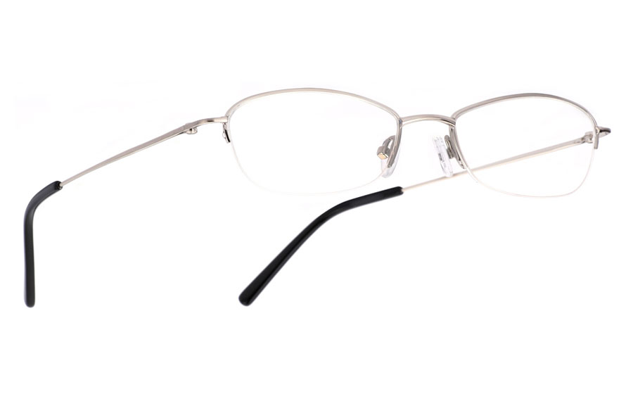 Vista First 1017 Stainless Steel/ZYL Mens&Womens Half Rim Optical Glasses