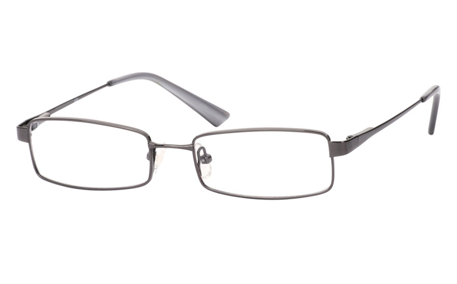 Poesia 1020 Stainless Steel/ZYL Full Rim Mens Optical Glasses