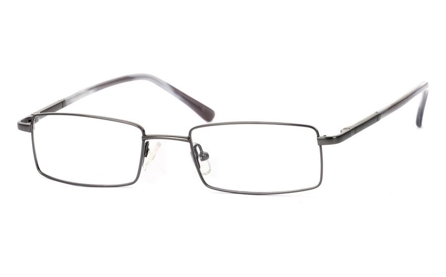 Vista First 1022 Stainless Steel/ZYL Full Rim Mens Optical Glasses