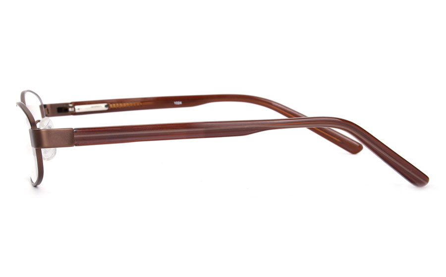 Poesia 1024 Stainless Steel/ZYL Mens&Womens Full Rim Optical Glasses