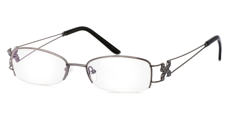 Vista First 1090 Stainless Steel Half Rim Womens Optical Glasses