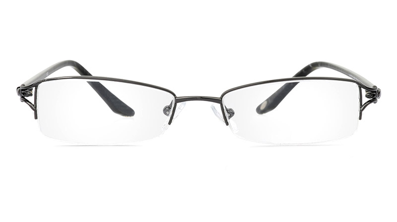 Vista First 1807 Stainless Steel/ZYL Mens&Womens Semi-rimless Optical Glasses