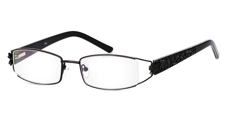 Vista First 1064 Stainless Steel Semi-rimless Womens Optical Glasses