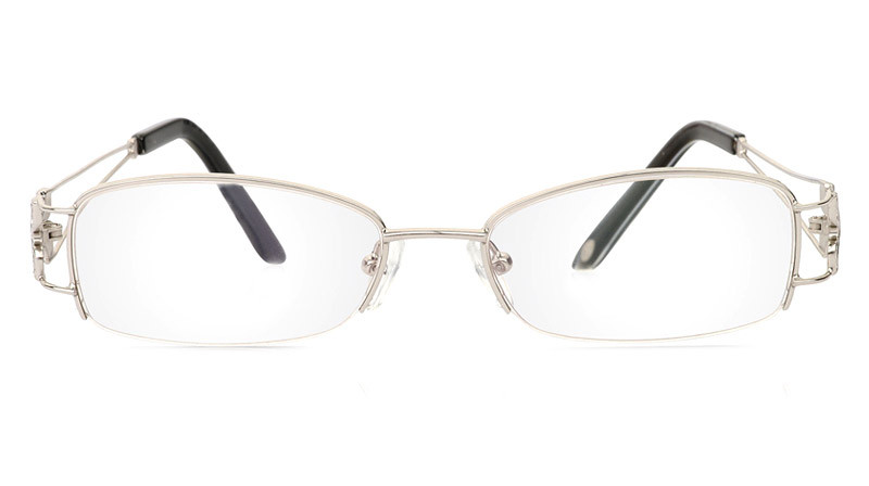 Vista First 1090 Stainless Steel Half Rim Womens Optical Glasses