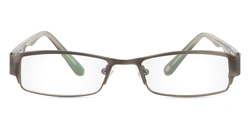 Vista First 1080 Stainless Steel/ZYL Full Rim Mens Optical Glasses