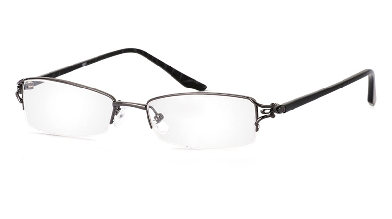 Vista First 1807 Stainless Steel/ZYL Mens&Womens Semi-rimless Optical Glasses