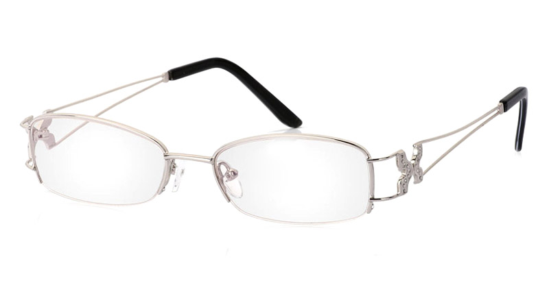 Vista First 1090 Stainless Steel Half Rim Womens Optical Glasses