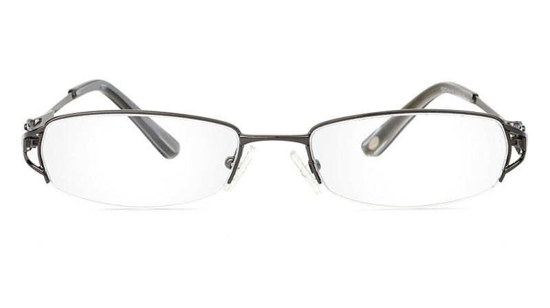 Vista First 1801 Stainless Steel Semi-rimless Womens Optical Glasses