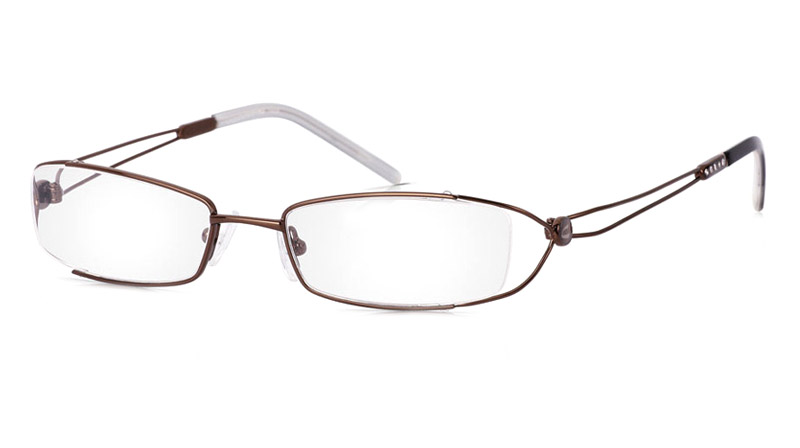 Vista First 1805 Stainless Steel Semi-rimless Womens Optical Glasses