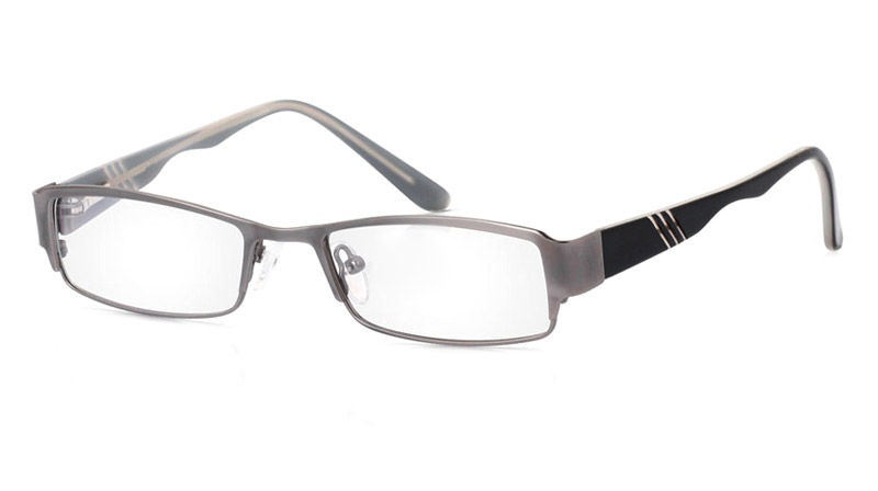 Vista First 1080 Stainless Steel/ZYL Full Rim Mens Optical Glasses