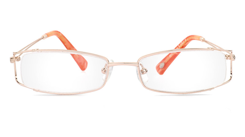 Vista First 1806 Stainless Steel Semi-rimless Womens Optical Glasses