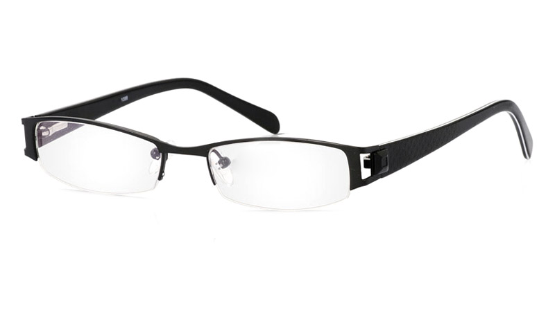 Vista First 1088 Stainless Steel/ZYL Mens&Womens Half Rim Optical Glasses